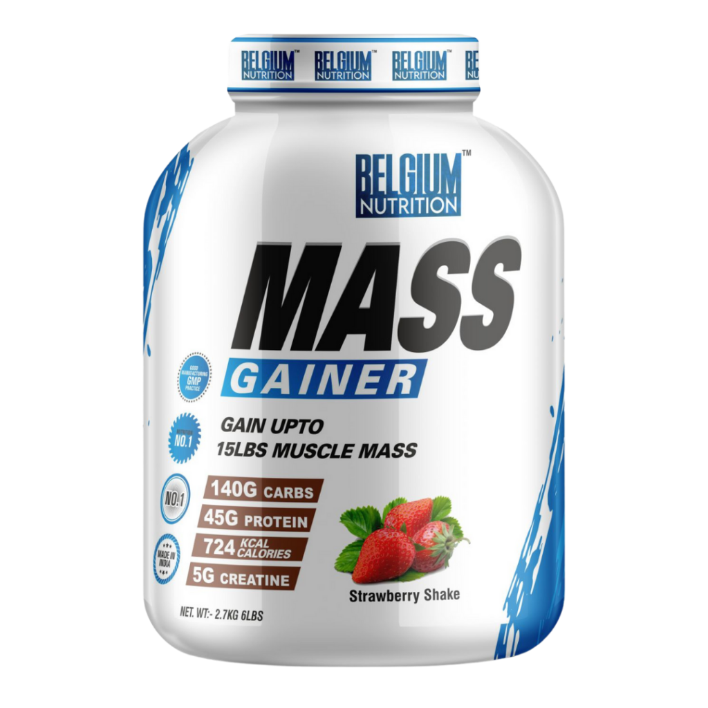 BELGIUM NUTRITION MASS GAINER High Protein and High Calorie Mass Gainer